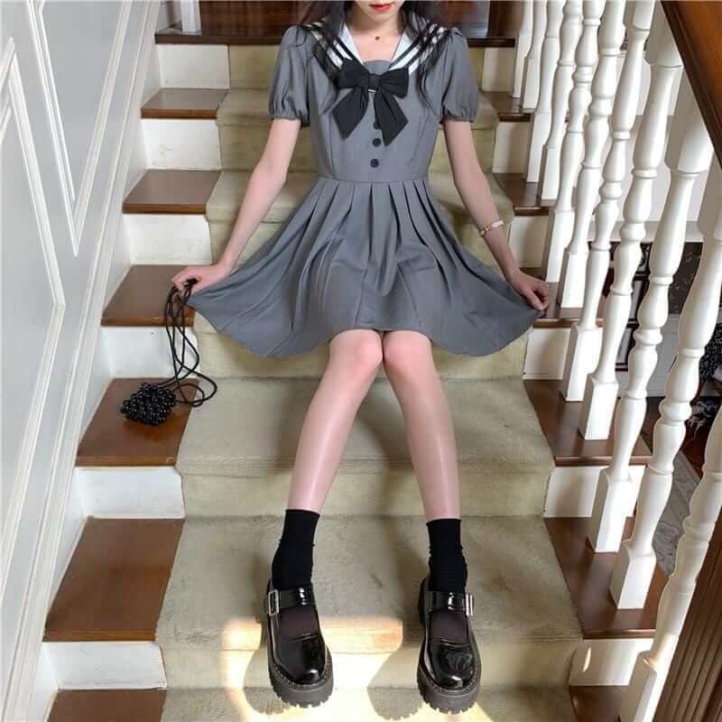 Academia Sailor Dress - Ghoul RIP