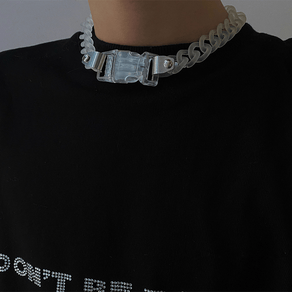 Clear It Up Necklace - Ghoul RIP