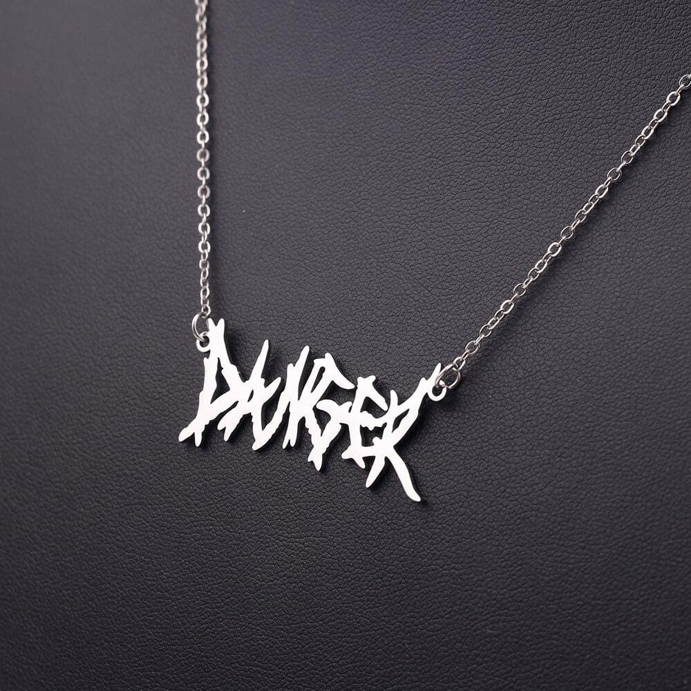 Danger Chain Necklace - Ghoul RIP