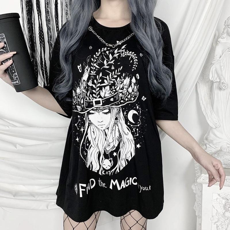 Find The Magic Graphic Tee - Ghoul RIP