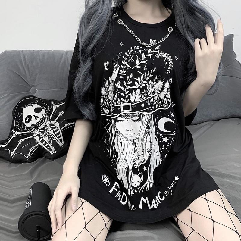 Find The Magic Graphic Tee - Ghoul RIP