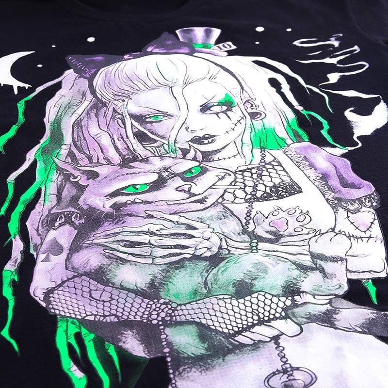 Gothic Wonderland Graphic Tee - Ghoul RIP