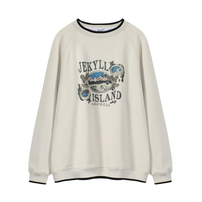 Jekyll Island Sweatshirt - Ghoul RIP