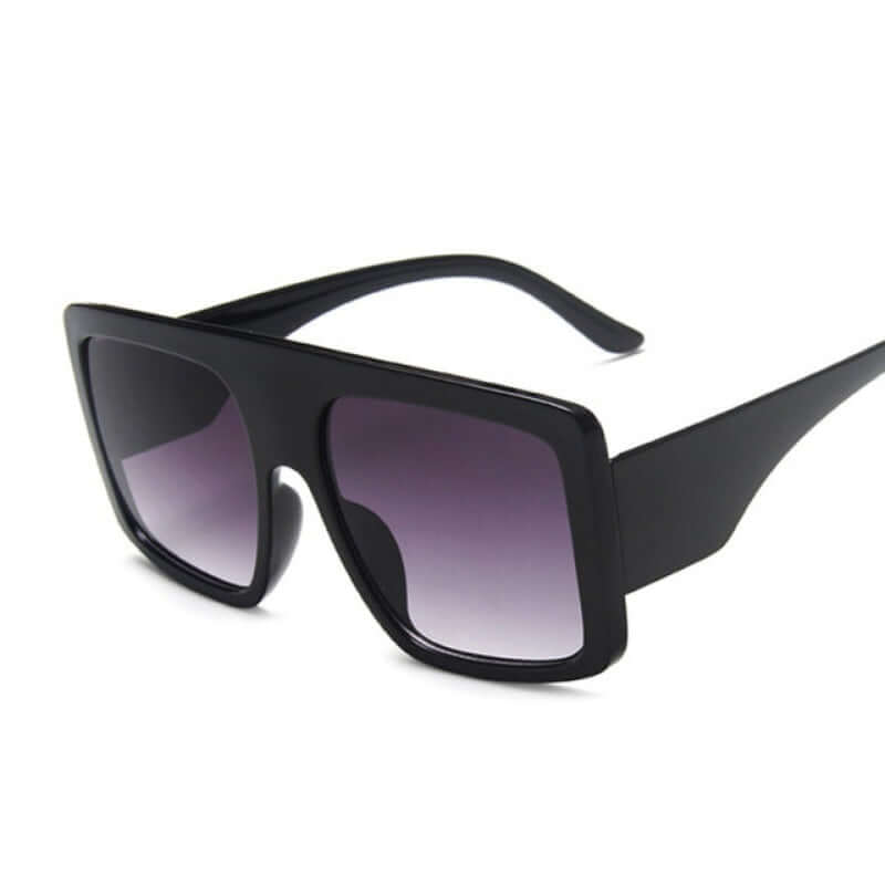 Oversized Thick Frame Square Sunglasses - Ghoul RIP