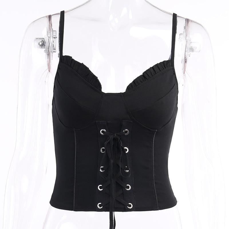 To Be Kind Corset Top - Ghoul RIP