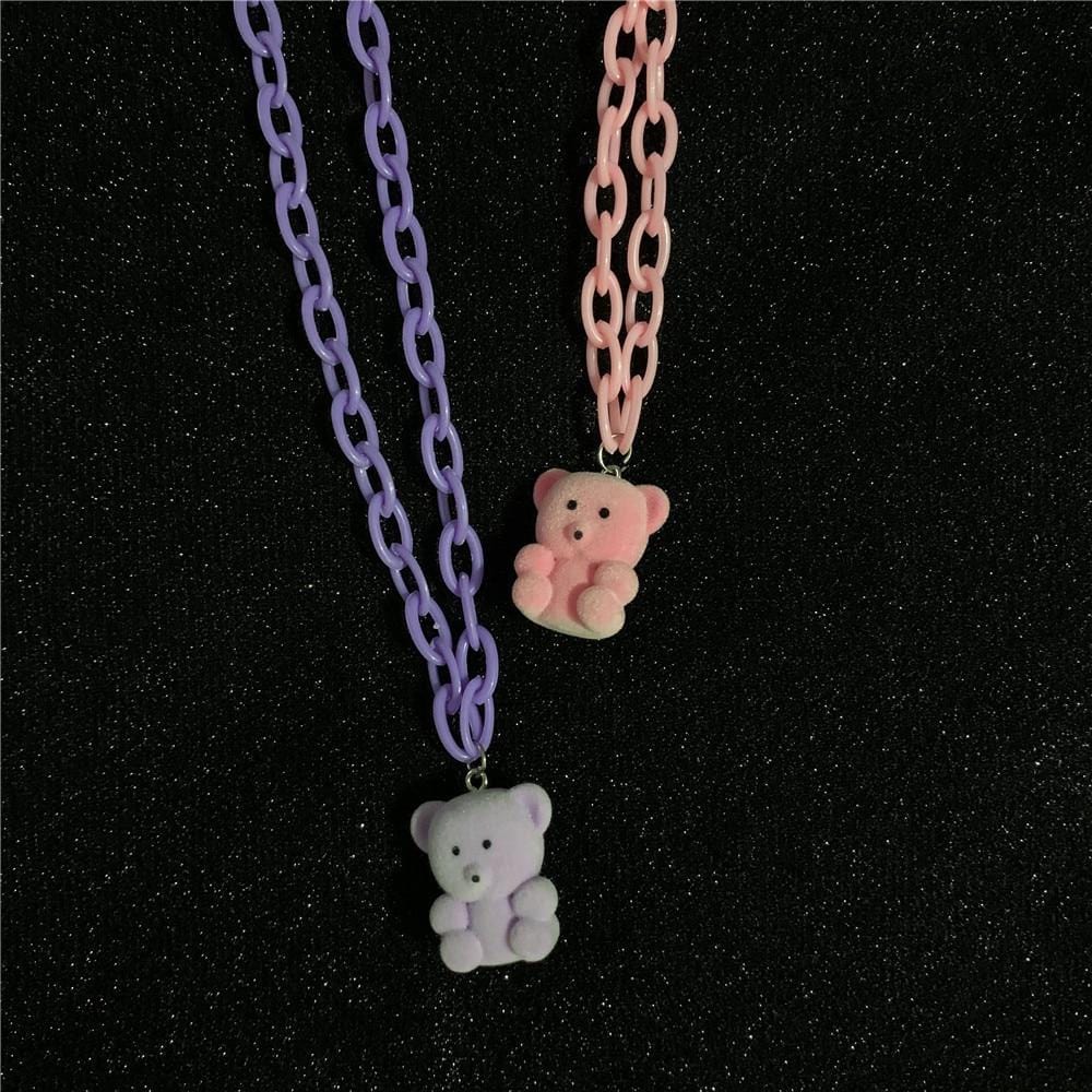 Warm And Fuzzies Necklace - Ghoul RIP