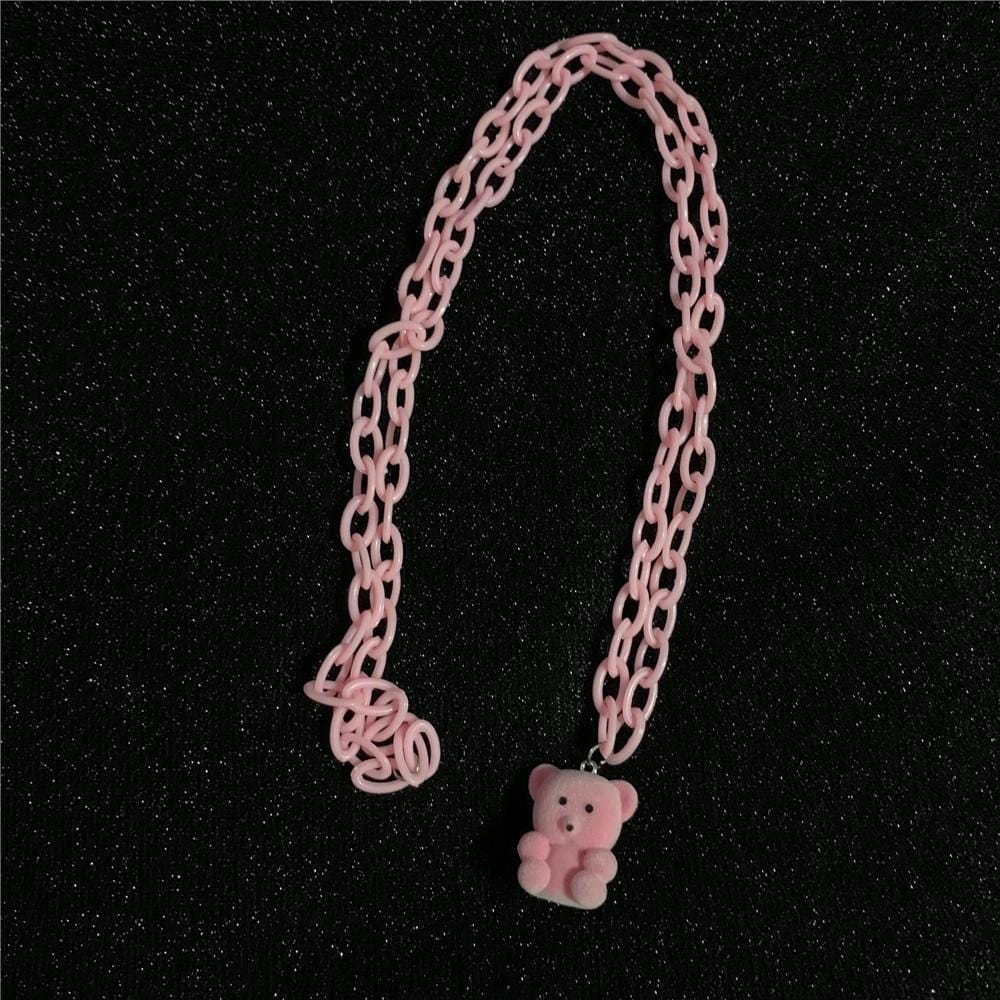 Warm And Fuzzies Necklace - Ghoul RIP