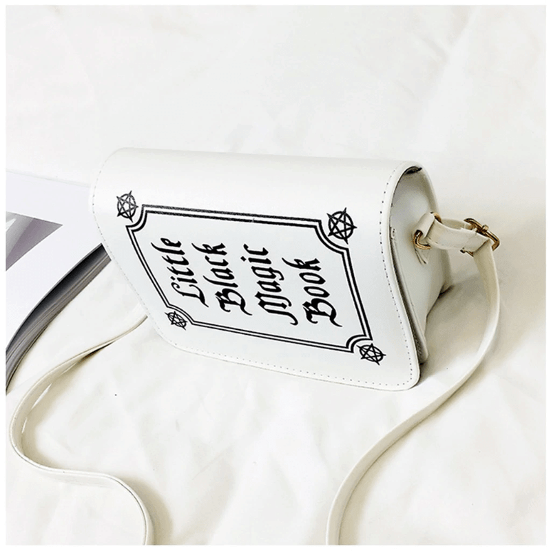 Witchy 'Little Black Magic Book' Crossbody Bag - Ghoul RIP